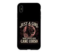 Just A Girl Who Loves Her Cane Corso - Italian Mastiff Mom Case for iPhone XS Max