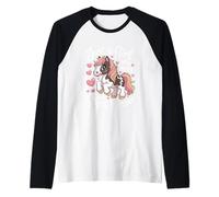 Just a Girl who Loves her Gypsy Vanner Raglan Baseball Tee