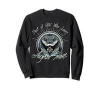 Just A Girl Who Loves Hognose Snakes Reptile Cute Snake Sweatshirt