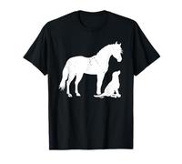 Just A Girl Who Loves Horses and Dogs Teenager Teen Kids T-Shirt