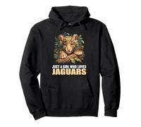 Just a Girl who loves Jaguars. Jaguars Jaguar Pullover Hoodie