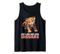 Just a Girl who Loves Jaguars. Jaguars Jaguar Tank Top