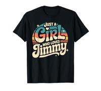 Just A Girl who Loves Jimmy T-Shirt Cute Jimmy T-Shirt
