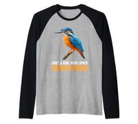 Just a Girl who Loves Kingfishers. Kingfishers Kingfisher Raglan Baseball Tee