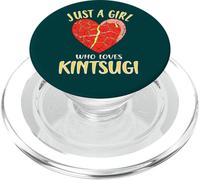 Just A Girl Who Loves Kintsugi Japanese Pottery Art PopSockets PopGrip for MagSafe