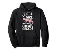 Just A Girl Who Loves Leopard Geckos Pullover Hoodie