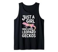 Just A Girl Who Loves Leopard Geckos Tank Top