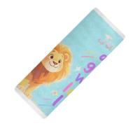 Just A Girl Who Loves Lion printed yoga for outdoor, natural rubber non slip, with Yoga bag tapete para ejercicio 71x26 inches