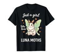 Just A Girl Who Loves Luna Moths Cute Insect T-Shirt