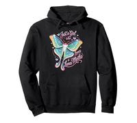 Just A Girl Who Loves Luna Moths Pullover Hoodie