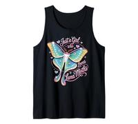 Just A Girl Who Loves Luna Moths Tank Top