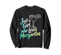 Just A Girl Who Loves Margaritas Funny Summer Vacation Sweatshirt