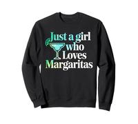 Just A Girl Who Loves Margaritas Funny Summer Vacation Sweatshirt