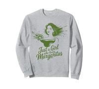 Just A Girl Who Loves Margaritas Funny Summer Vacation Sweatshirt