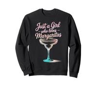 Just A Girl Who Loves Margaritas Funny Summer Vacation Sweatshirt