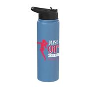 Just a Girl who Loves Muay Thai Stainless Steel Insulated Water Bottle