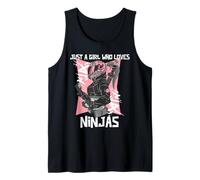 Just A Girl Who Loves Ninjas Tank Top