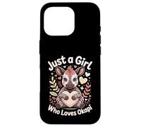 Just A Girl Who Loves Okapi Forest Giraffe Zoo Animal Lovers Case for iPhone 16 Pro