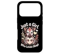 Just A Girl Who Loves Okapi Forest Giraffe Zoo Animal Lovers Case for iPhone 17 Pro