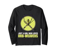 Just a Girl who Loves Orb-Weavers Orb-Weaver Long Sleeve T-Shirt
