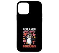 Just A Girl Who Loves Penguins Cute Penguin Lover Case for iPhone 12 mini
