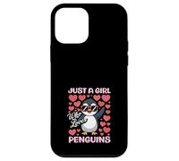 Just A Girl Who Loves Penguins Cute Penguin Lover Case for iPhone 12 mini