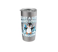 Just a Girl who Loves Penguins Stainless Steel Insulated Tumbler
