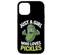 Just A Girl Who Loves Pickles Perfect For Pickle Enthusiasts Case for iPhone 12/12 Pro