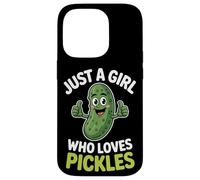 Just A Girl Who Loves Pickles Perfect For Pickle Enthusiasts Case for iPhone 14 Pro
