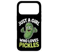 Just A Girl Who Loves Pickles Perfect For Pickle Enthusiasts Case for iPhone 17 Pro Max