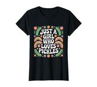 Just A Girl Who Loves Pickles Pickle Dill Cucumber T-Shirt