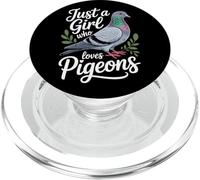 Just A Girl Who Loves Pigeons Bird Watching Pigeon Squad PopSockets PopGrip for MagSafe