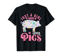 Just a Girl Who Loves Pigs T-Shirt