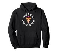Just a girl who loves pizza needs a cute Italian slice now Pullover Hoodie