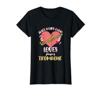 Just A Girl Who Loves Playing Trombone T-Shirt