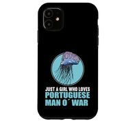 Just a Girl who loves Portuguese Man o' war Case for iPhone 11