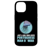 Just a Girl who loves Portuguese Man o' war Case for iPhone 14