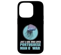 Just a Girl who loves Portuguese Man o' war Case for iPhone 14 Pro