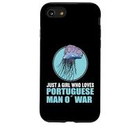 Just a Girl who loves Portuguese Man o' war Case for iPhone SE (2020) / 7/8