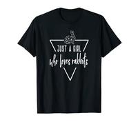 Just A Girl Who Loves Rabbit Bunny Bunnies Hare T-Shirt