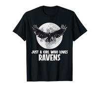 Just a girl who loves Ravens Raven T-Shirt