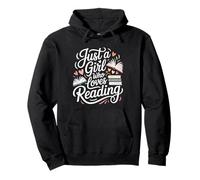 Just A Girl Who Loves Reading Librarian Teacher Pullover Hoodie