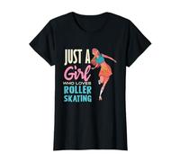 Just A Girl Who Loves Roller Skating Passion T-Shirt