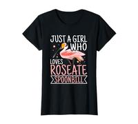 Just A Girl Who Loves Roseate Spoonbill T-Shirt