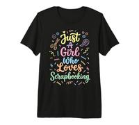 Just A Girl Who Loves Scrapbooking Premium T-Shirt