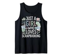 Just A Girl Who Loves Scrapbooking Tank Top