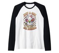 Just A Girl Who Loves Sea Bunnies Animal Lover Raglan Baseball Tee