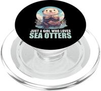 Just a Girl who loves Sea Otters. Sea Otters Sea Otter PopSockets PopGrip for MagSafe