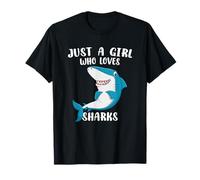 Just A Girl Who Loves Sharks T-Shirt