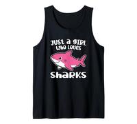 Just A Girl Who Loves Sharks Tank Top